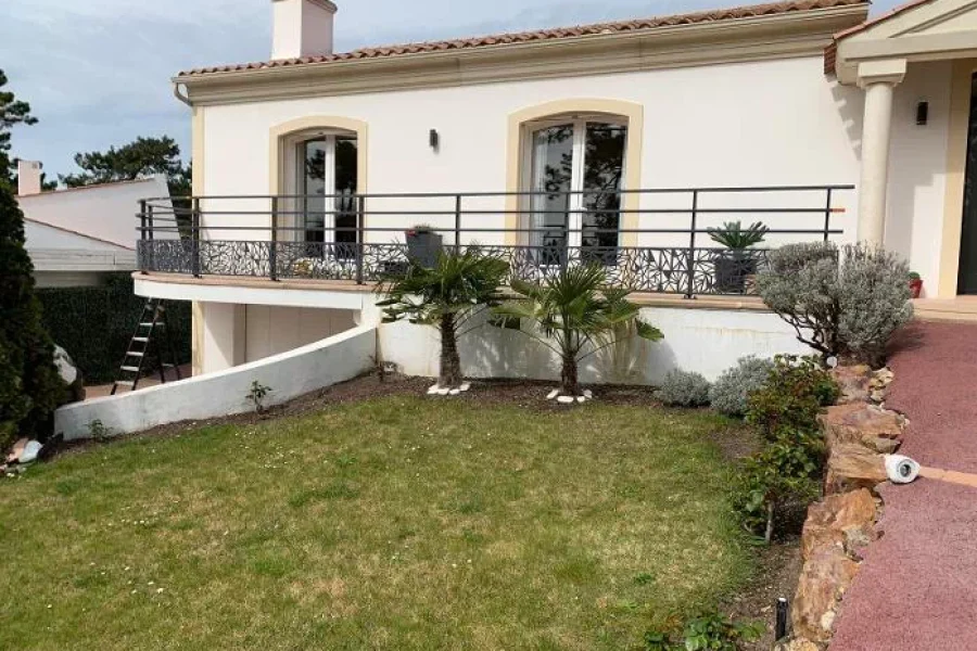 Réalisation de garde corps par Metallerie Clavier, métallier à Saint Jean de Monts