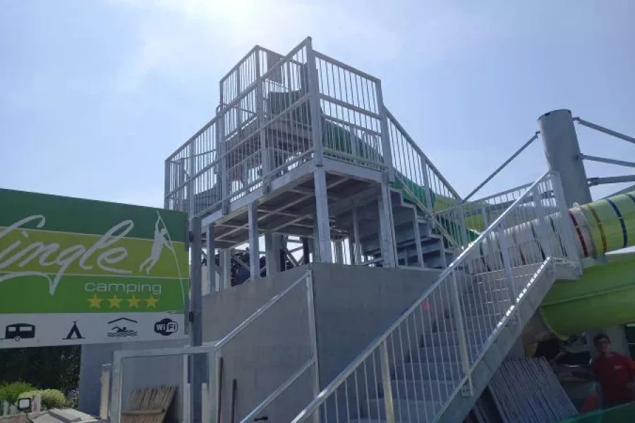 Réalisation de chaudronnerie par Metallerie Clavier, métallier à Saint Jean de Monts