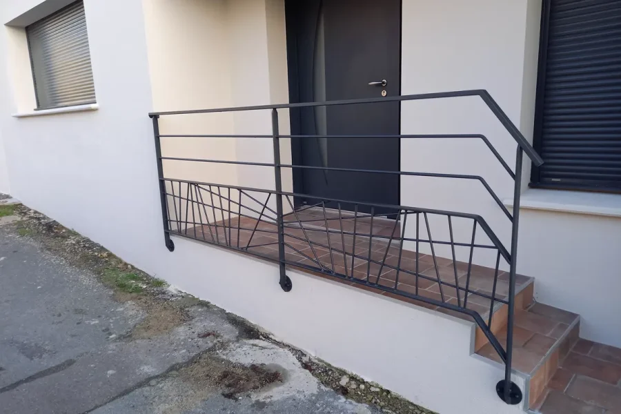Réalisation de garde corps par Metallerie Clavier, métallier à Saint Jean de Monts